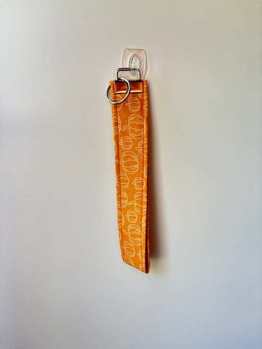 Pumpkin wristlet